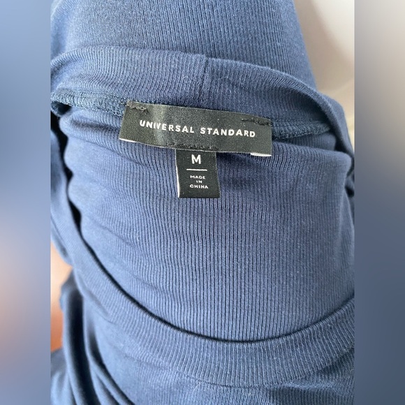 UNIVERSAL STANDARD NWOT Nordstrom Elegant Navy Dress - Picture 4 of 11